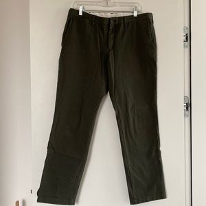 3 for $18 Mens Olive Green cotton Chinos M NWOT